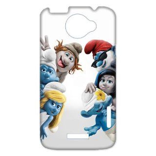 Back in the 27 years ago The Smurfs Unique HTC One X + Durabel Hard Plastic Case for you Custom Perfect Design Cell Phones & Accessories