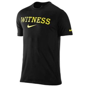 Nike LeBron Dri Fit Cotton Witness T Shirt   Mens   Basketball   Clothing   Court Purple/University Gold