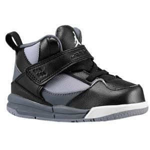 Jordan Flight 45 High   Boys Toddler   Basketball   Shoes   Grey/Black/Club Pink/Volt