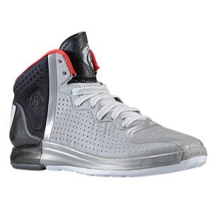 adidas Rose 4.0   Mens   Basketball   Shoes   Aluminum/White/Black