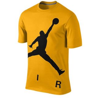 Jordan Jumpman Colossal Air T Shirt   Mens   Basketball   Clothing   University Gold/Black