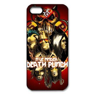 Five Finger Death Punch Poster Band Members iphone 5 case Five Finger Death Punch Poster Band Members Pattern iphone 5 cases Cell Phones & Accessories