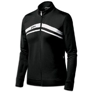 ASICS Cabrillo Full Zip Jacket   Womens   Volleyball   Clothing   Black/White