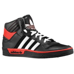 adidas Originals Post Player Vulc   Mens   Basketball   Shoes   Black/White/Light Scarlet
