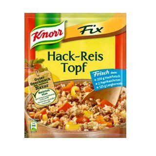 Knorr Fix rice with ground beef (Hack Reis Topf) (Pack of 4)  Mixed Spices And Seasonings  Grocery & Gourmet Food