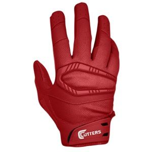 Cutters Rev Pro Solid Receiver Gloves   Mens   Football   Sport Equipment   Red