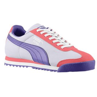 PUMA Roma   Girls Grade School   Training   Shoes   Grey Violet/Paradise Pink/Prism Violet