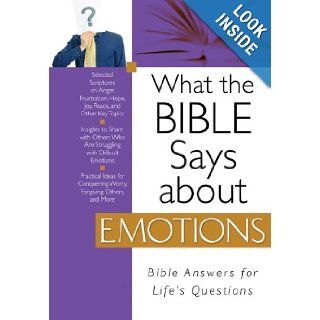 What the Bible Says about Emotions Christopher D. Hudson 9781602602816 Books