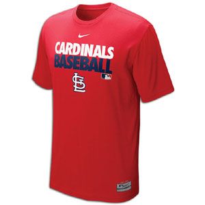 Nike MLB Dri Fit Graphic T Shirt   Mens   Baseball   Clothing   St. Louis Cardinals   Red