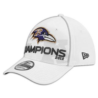 New Era NFL Conference Champions Cap   Mens   Football   Accessories   Baltimore Ravens   White