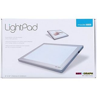 Artograph Light Pad Light Box, 11.6 x 14.6 x .625