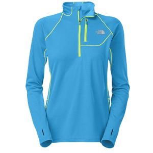 The North Face Impulse Active 1/4 Zip Top   Womens   Running   Clothing   Black