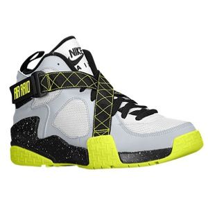 Nike Air Raid   Mens   Basketball   Shoes   Wolf Grey/Pure Platinum/Venom Green