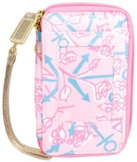 Lilly Pulitzer Delta Gamma Carded ID Wristlet Phone Case Wallet