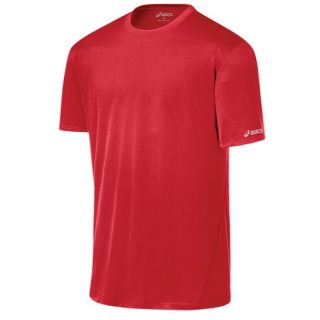 ASICS Core Short Sleeve T Shirt   Mens   Running   Clothing   True Red