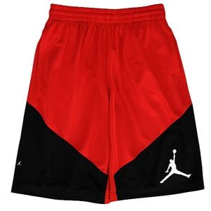 Jordan Triangle & Jumpman Shorts   Boys Grade School   Basketball   Clothing   Gym Red/Black/White
