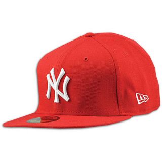 New Era MLB 59Fifty League Basic   Mens   Baseball   Accessories   New York Yankees   Scarlet