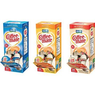 Nestlé Coffee mate Liquid Coffee Creamer Singles, 50/Box