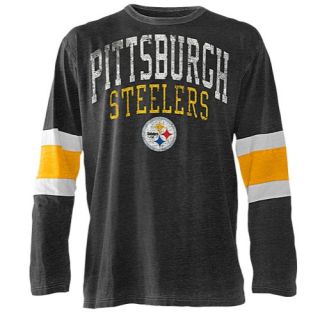 G III NFL Vintage Distressed L/S Jersey T Shirt   Mens   Football   Clothing   Pittsburgh Steelers   Multi