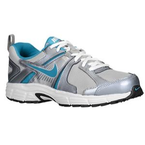 Nike Dart 10   Girls Grade School   Running   Shoes   Metallic Silver/White/Metallic Cool Grey/Teal
