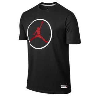 Jordan Team 1 T Shirt   Mens   Basketball   Clothing   Black/Gym Red