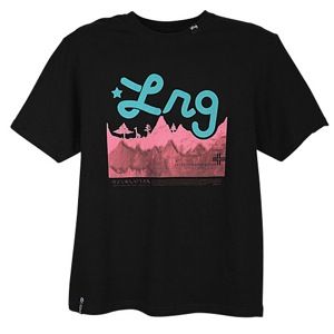 LRG Core Collection Four S/S T Shirt   Mens   Casual   Clothing   Black/Magenta