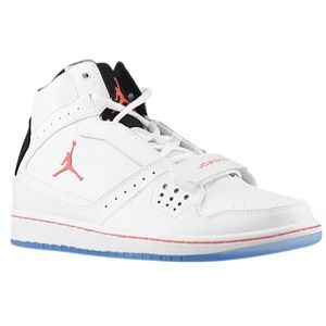 Jordan 1 Flight Strap   Mens   Basketball   Shoes   White/Infrared 23