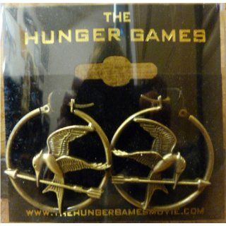 The Hunger Games Movie Earrings Hoop "Mockingjay" Jewelry