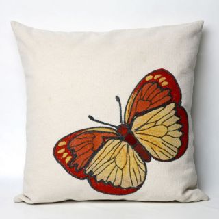 Liore Manne Butterfly Orange Pillow Set   Decorative Pillows