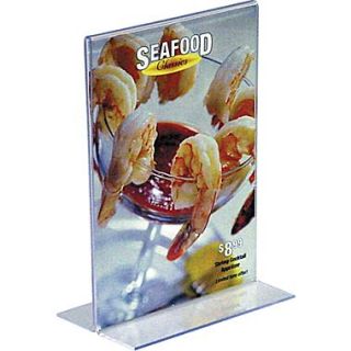 Vertical Stand Up Sign Holder, 5W x 7H