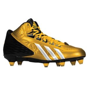 adidas Filthy Quick Mid D   Mens   Football   Shoes   Gold/White/Black