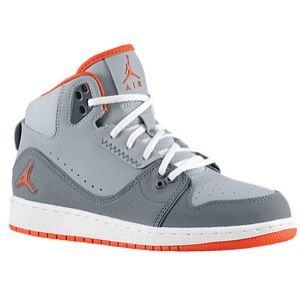 Jordan 1 Flight 2   Boys Grade School   Basketball   Shoes   Cool Grey/Team Orange