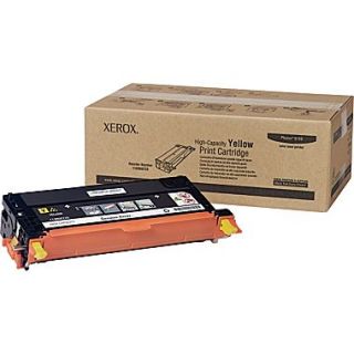 Xerox Phaser 6180/6180MFP Yellow Toner Cartridge (113R00725), High Yield