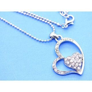 Metal Casting Heart Necklace 