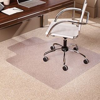 Low Pile Carpet Chair Mat, Lip, 36 x 48