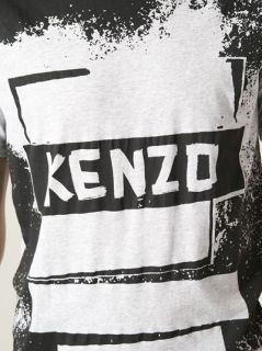 Kenzo Logo Print T shirt   Italiani