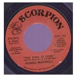 King Is Gone 7 Inch (7" Vinyl 45) US Scorpion 1977 Music