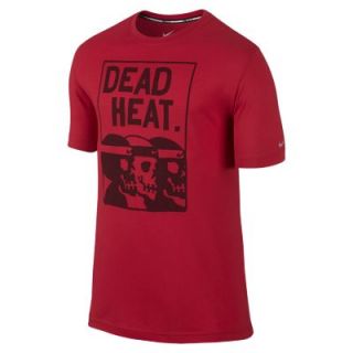 Nike Dead Heat Mens Running T Shirt   Fuchsia Force