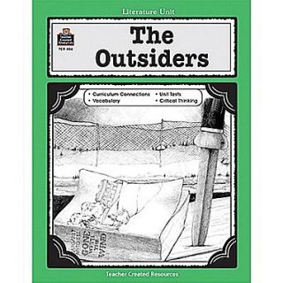 Teacher Created Resources Using The Outsiders Guide, Grades 5th  8th