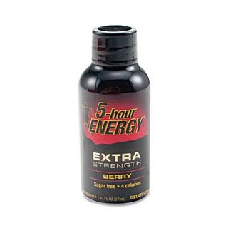 5 Hour ENERGY Berry Extra Strength Energy Drink, 1.93 oz. Bottles, 12/Pack
