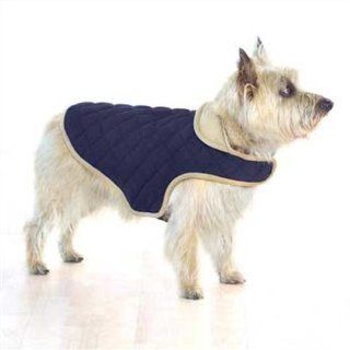 Dog Gone Smart Quilted Jacket for Dogs, 12 Inch, Navy  Pet Coats 