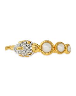 Balloon Fish Ring with Crystals   Alexis Bittar   Gold (7)
