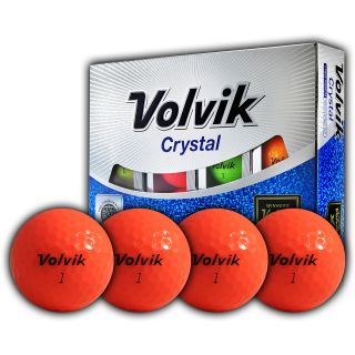 Volvik Crystal 3pc Golf Balls, Pink (7103)