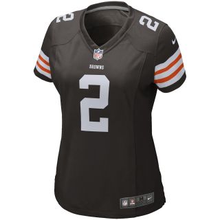 NIKE Womens Cleveland Browns Johnny Manziel Game Team Jersey   Size Small
