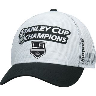 REEBOK Mens Los Angeles Kings 2014 Stanley Cup Champions Trucker Cap,