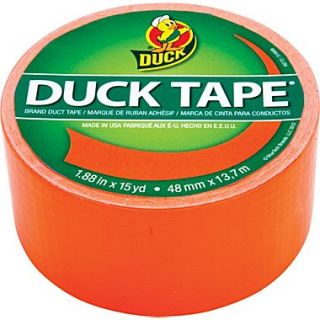 Duck Tape Brand Duct Tape, Blaze Orange X Factor™, 1.88 x 15 Yards