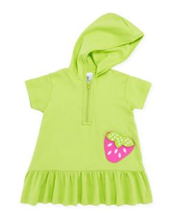 Strawberry Festival Jersey Coverup, Lime, 12 24 Months   Florence Eiseman  