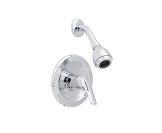 Huntington Single Handle Chrome Shower Only Faucet   Single Handle Tub And Shower Faucets