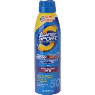COPPERTONE Sport High Performance AccuSpray SPF 50 Continuous Spray Sunscreen  