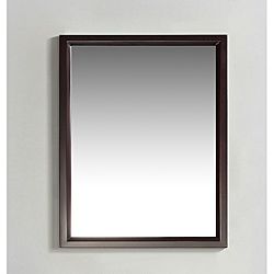 Oxford 22 X 30 Espresso Brown Vanity Decor Mirror